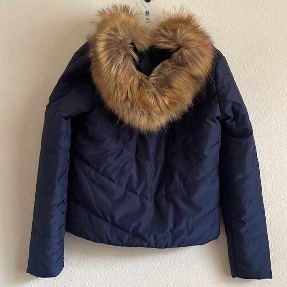 NWT Noisy May faux fur padded parka ASOS - Picture 7 of 7